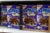 Boxes of a cereal called Mono Rolls, labeled in Spanish, line the shelf of a supermarket. Three black warning labels on each box warn that the product is "high in calories"; "high in sugars"; and "high in saturated fats."