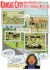 Comic title (handwritten): Kansas City and the case for resitutional medicine. A comic by Josh Neufeld. Image one: Multiple illustrations showing parts of a Kansas City, Missouri neighborhood. The illustrations are muted shared of green, brown, and orange, and depict single-family homes, empty lots, a liquor store, and only one person. In front of an abandoned house is accumulated trash and debris… Bottom right: An illustration of Ryana Parks-Shaw, Kansas City’s 5th district councilwoman and the city’s co-Health Chair Commissioner. She is a Black woman, and wears a purple turtle neck, gold hoops, a gold necklace and a black blazer. Her hair is shoulder length and curly. She says “In Kansas City, there are 18-year disparities in life spans between one zip code and another.” Parks-Shaw asserts “the core cause of the disparities is systemic racism, starting with redlining and other policies created to segregate people. This is what motivated me to run for office.”