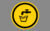 Yellow “no drinking water” sign on a dark grey background