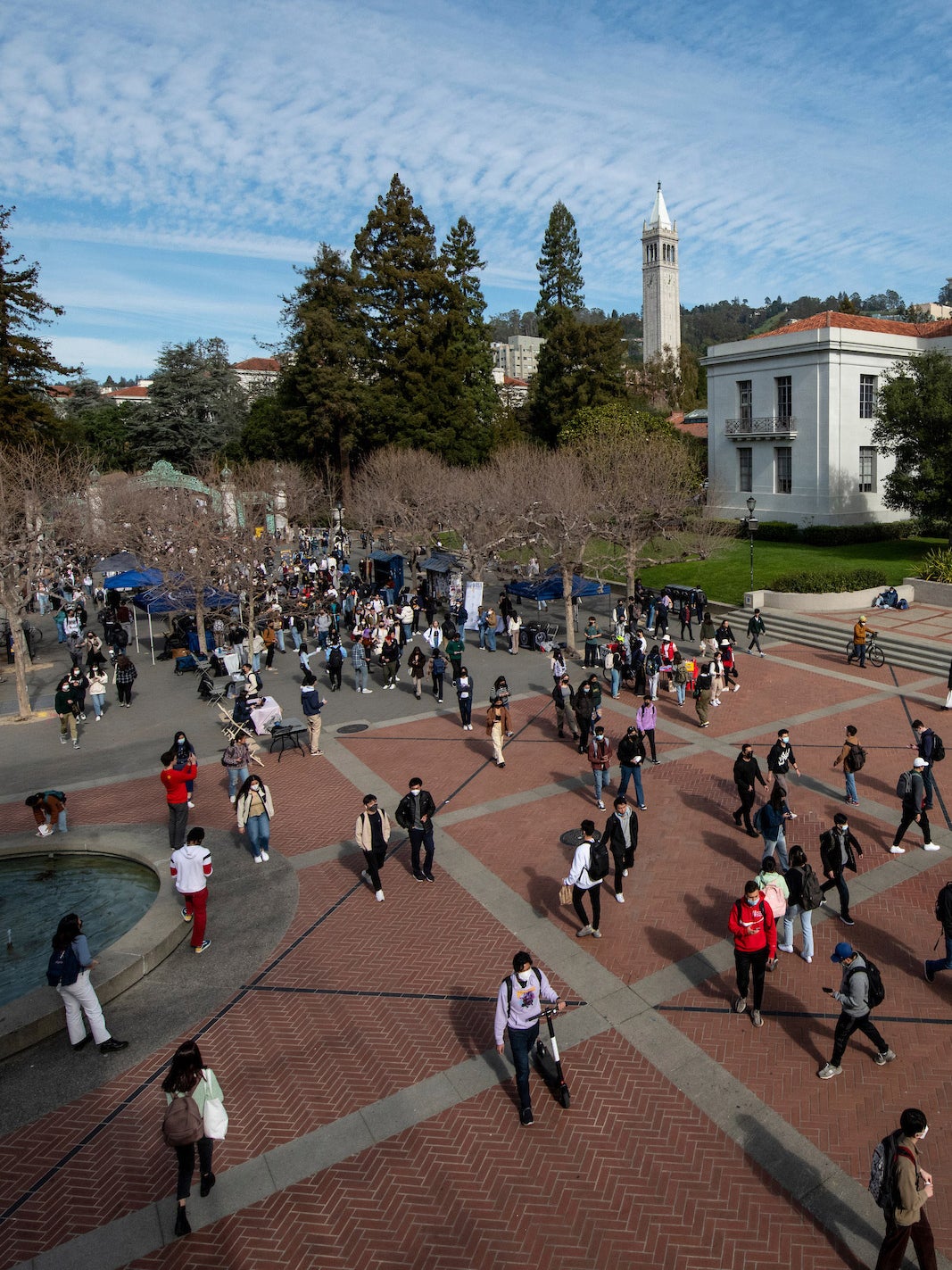 UC Berkeley main campus with the Campanile in the background.